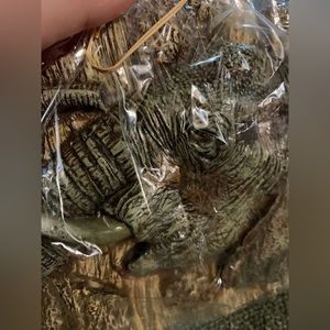 Carved elephant candle